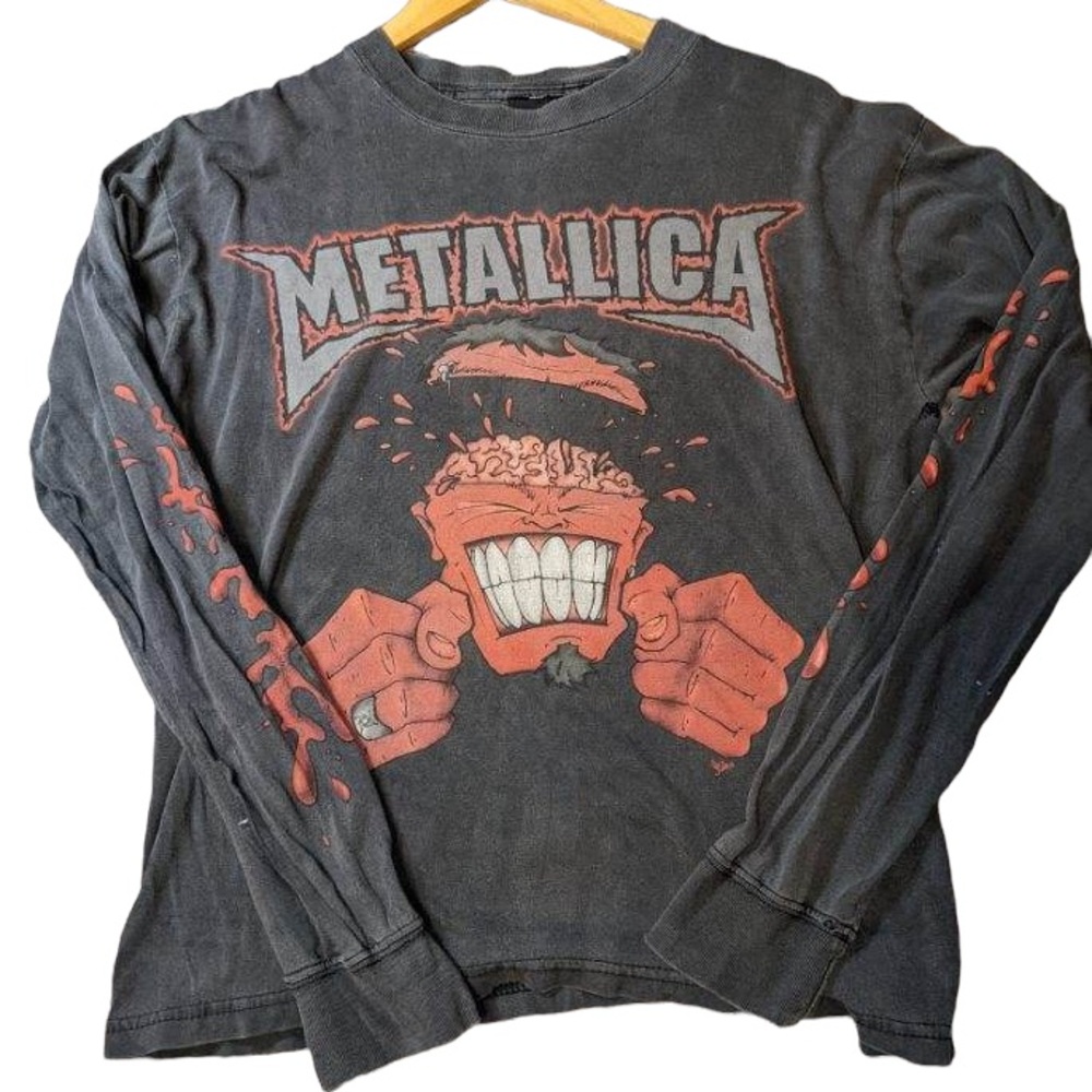 Rare Vintage Metallica St Anger Graphic Long Sleeve Tee